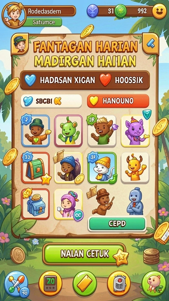 Pertarungan seru dengan animasi yang memukau.