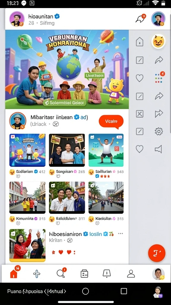 Tangkapan layar menampilkan karakter utama dalam pertempuran epik.