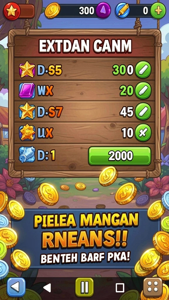 Layar pilihan karakter dengan berbagai kemampuan unik.