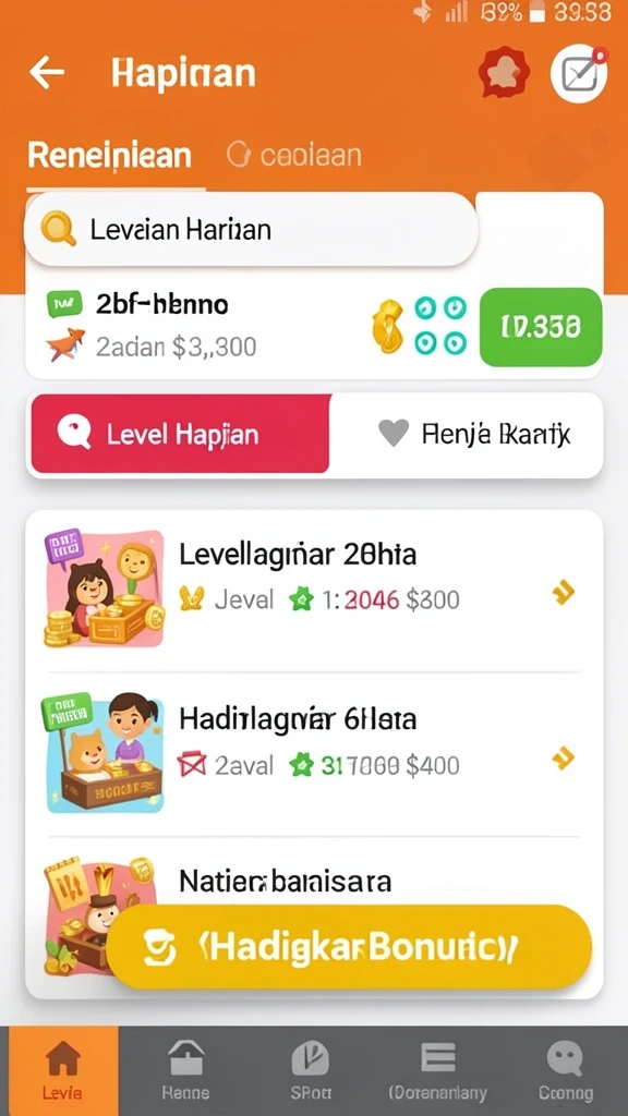 Fitur mode permainan yang beragam dan menyenangkan.