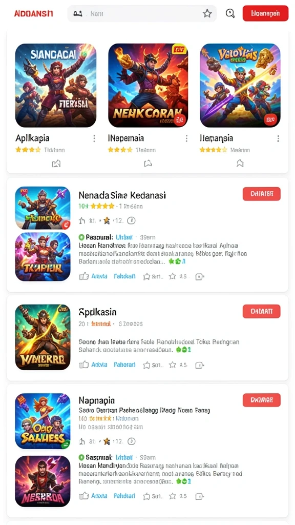 Tampilan antarmuka yang menarik dan mudah dinavigasi.