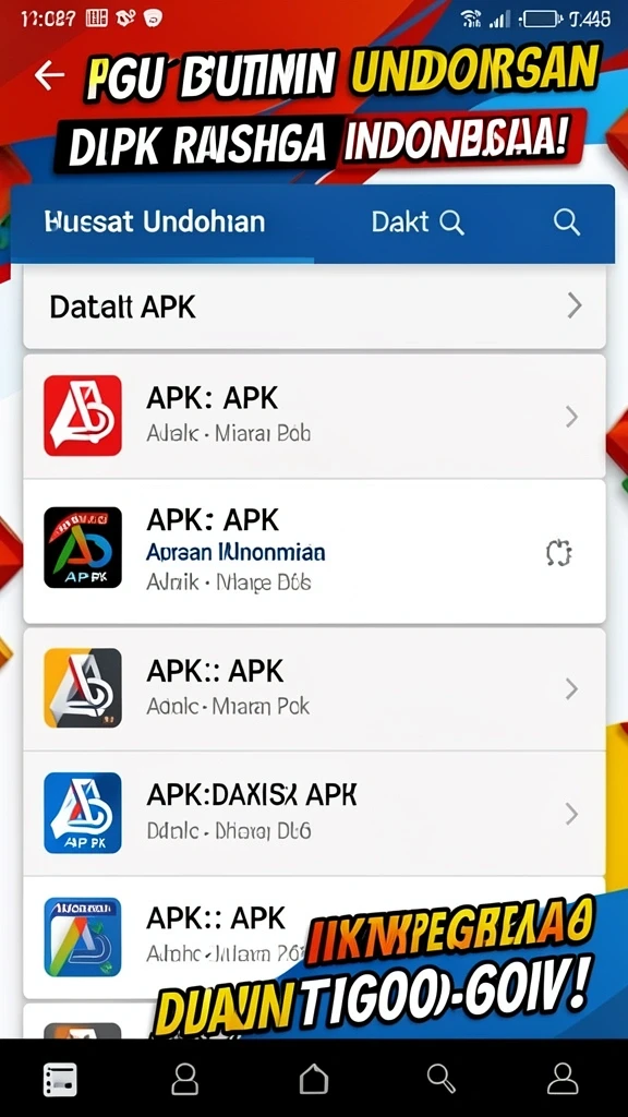 Tampilan awal yang menarik untuk memulai permainan.