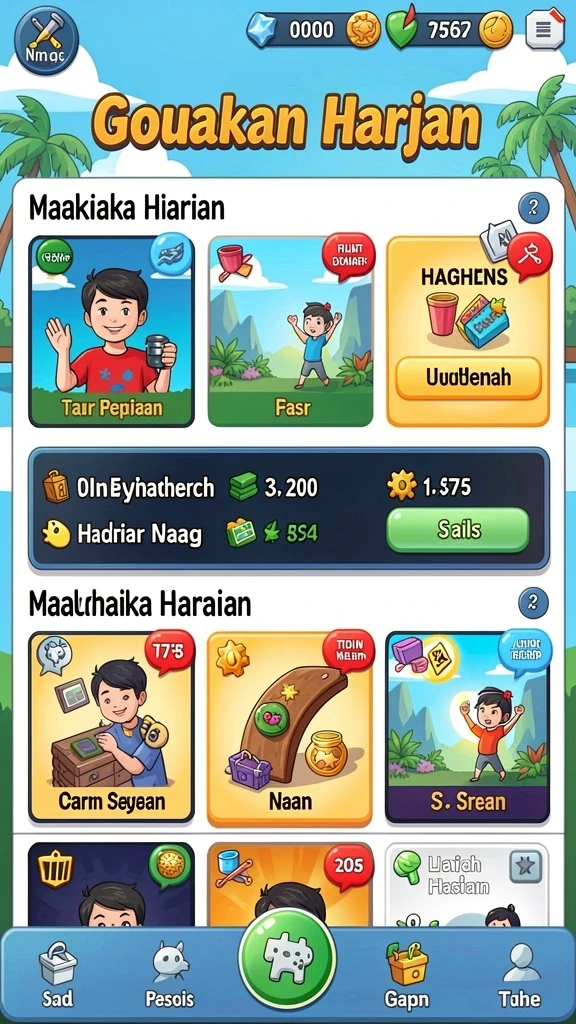 Tampilan antarmuka yang menawan dan mudah digunakan.