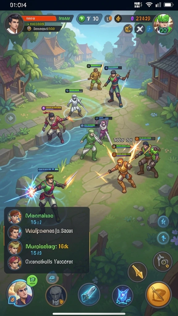 Fitur multiplayer memungkinkan bermain bersama teman dan pemain lain.