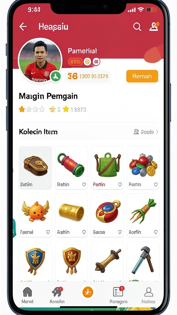 Tampilan antarmuka utama GACOR108 yang menarik dan user-friendly.
