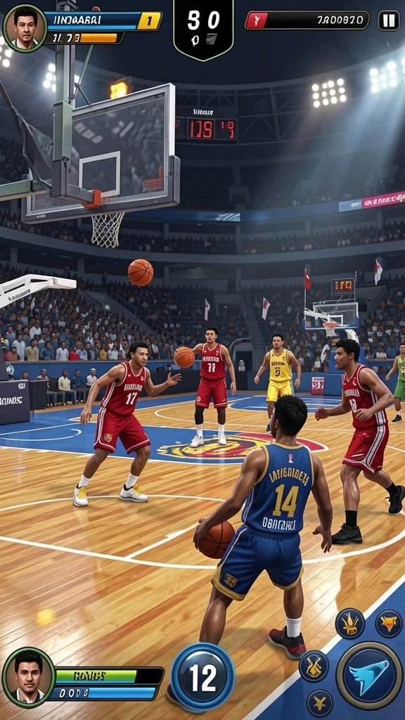 Gameplay yang intens dan penuh aksi.