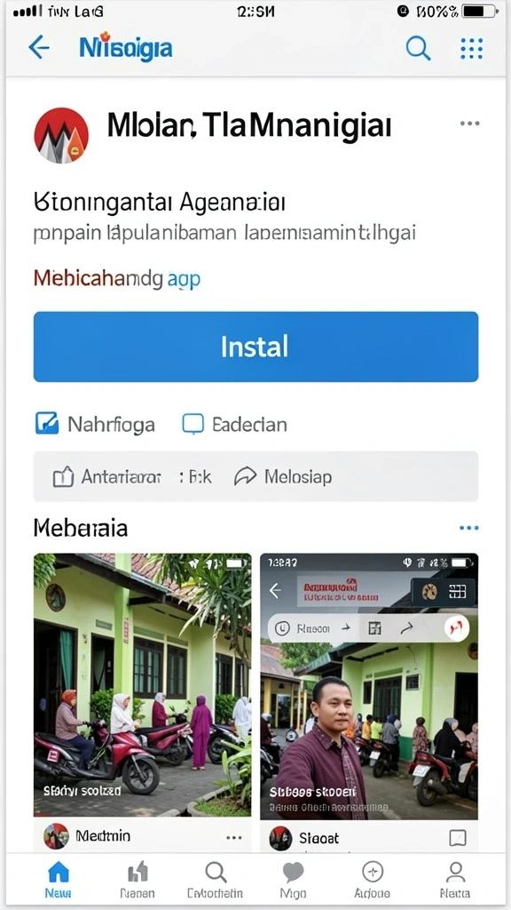 Tampilan antarmuka yang ramah pengguna.