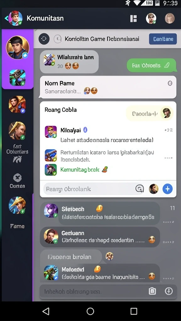 Fitur permainan yang beragam dan menarik.