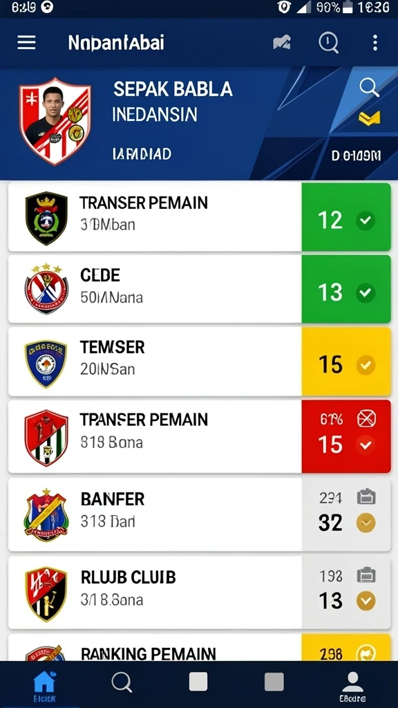Tampilan antarmuka yang menarik dan user-friendly.
