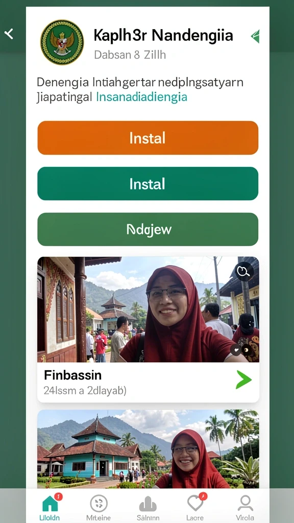 Screenshot menampilkan karakter utama dalam aksi epik.