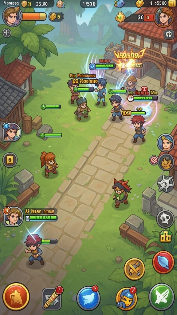 Fitur multiplayer yang memungkinkan bermain bersama teman.