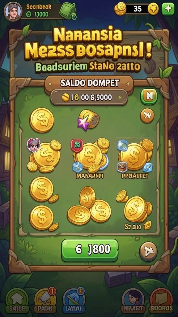 Tangkapan layar menampilkan pemandangan indah di dalam game.