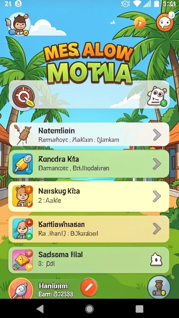 Tampilan antarmuka yang menarik dan mudah digunakan.