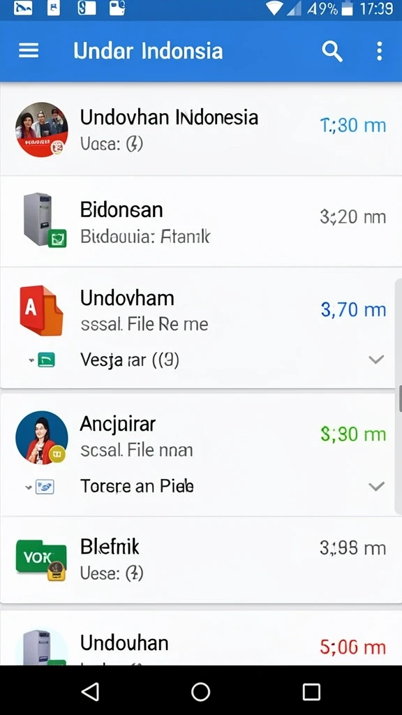 Tampilan antarmuka yang menarik dan user-friendly.