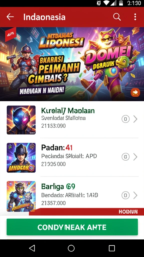Screenshot menampilkan karakter utama dalam aksi.
