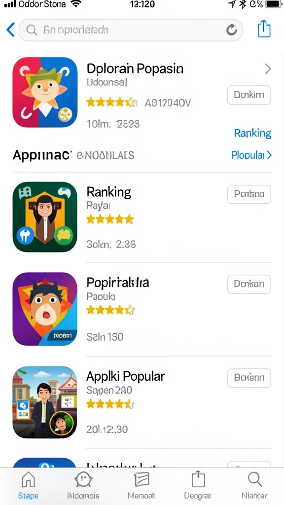 Menunjukkan salah satu level penuh tantangan.