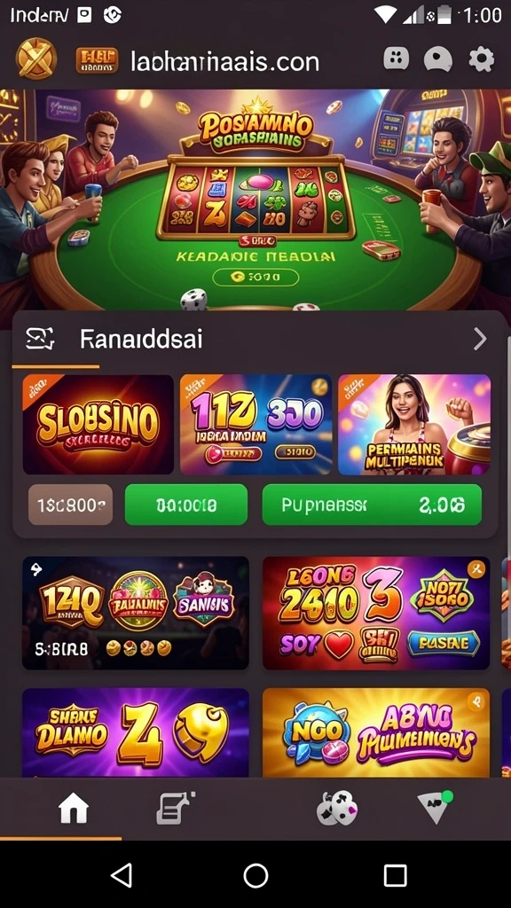 Tampilan antarmuka yang ramah pengguna.