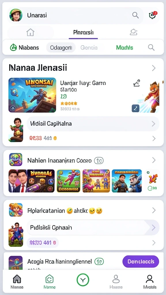 Karakter yang lucu dan unik untuk dimainkan.