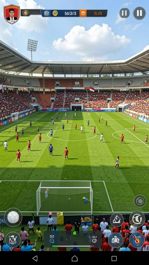 Salah satu momen seru dalam mode multiplayer RDI88.