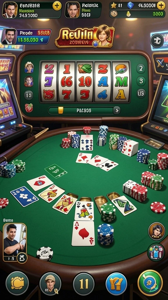 Tangkapan layar memperlihatkan interaksi dengan karakter lain dalam game.