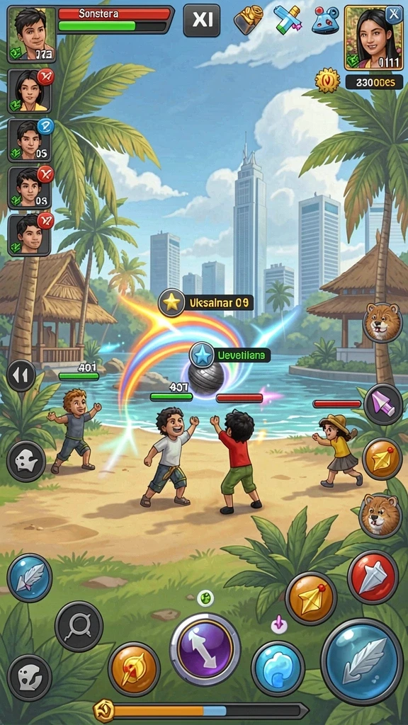Mode permainan yang seru dan menantang.