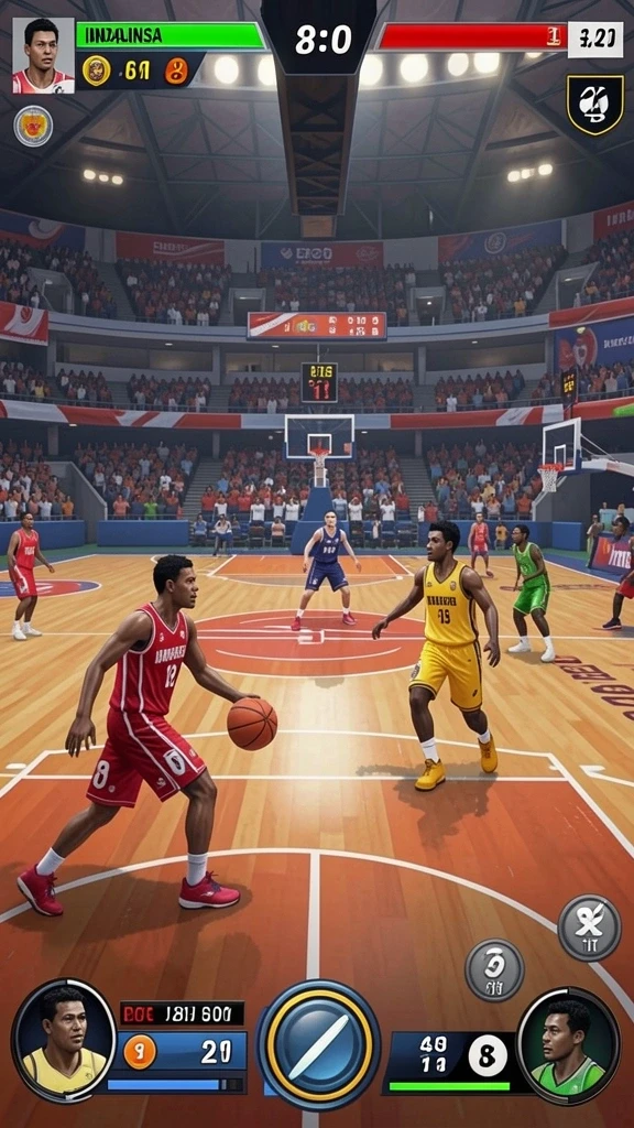 Visual karakter yang mendetail dan menarik di RSNGAME.