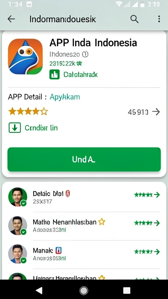 Tampilan karakter utama yang memukau dan menawan.