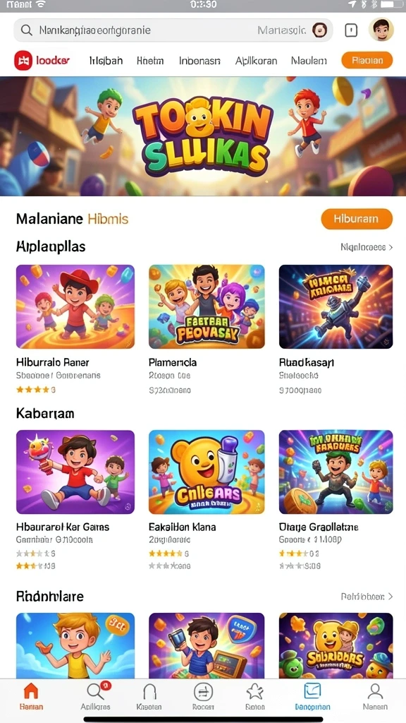 Grafis menawan yang memanjakan mata.