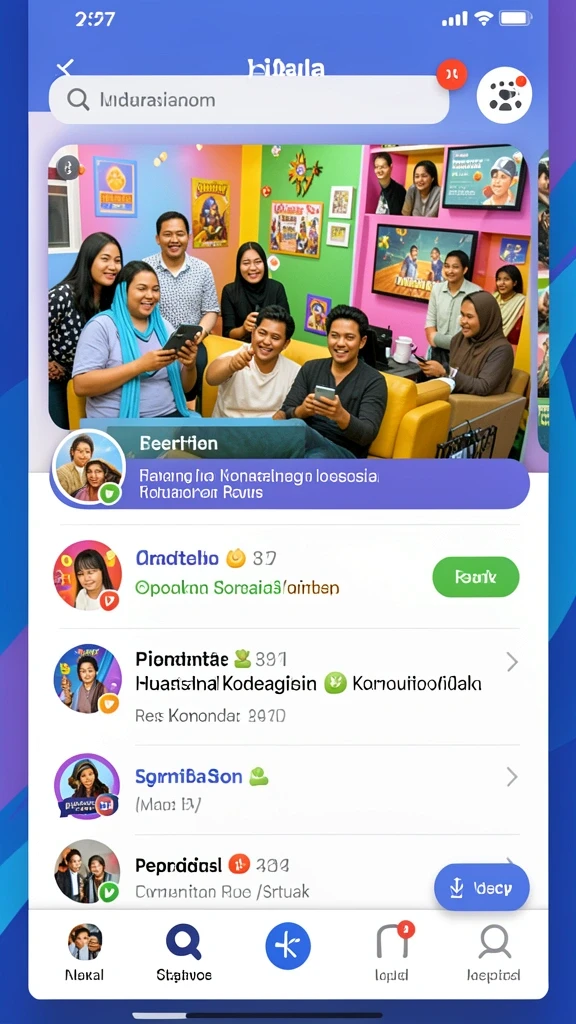 Sistem navigasi yang intuitif, mempermudah pemain baru.