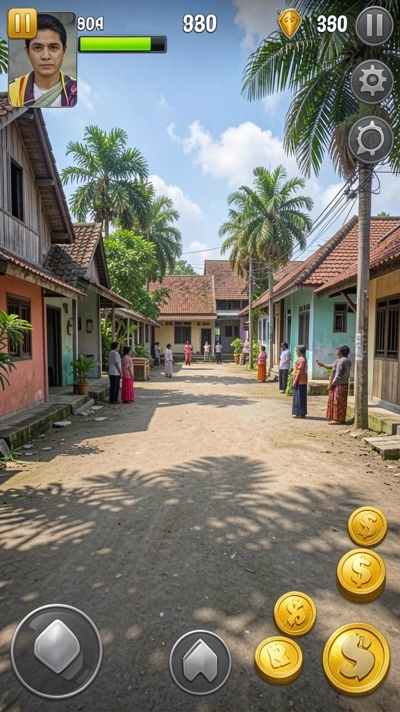 Tampilan antarmuka pengguna yang ramah dan intuitif.