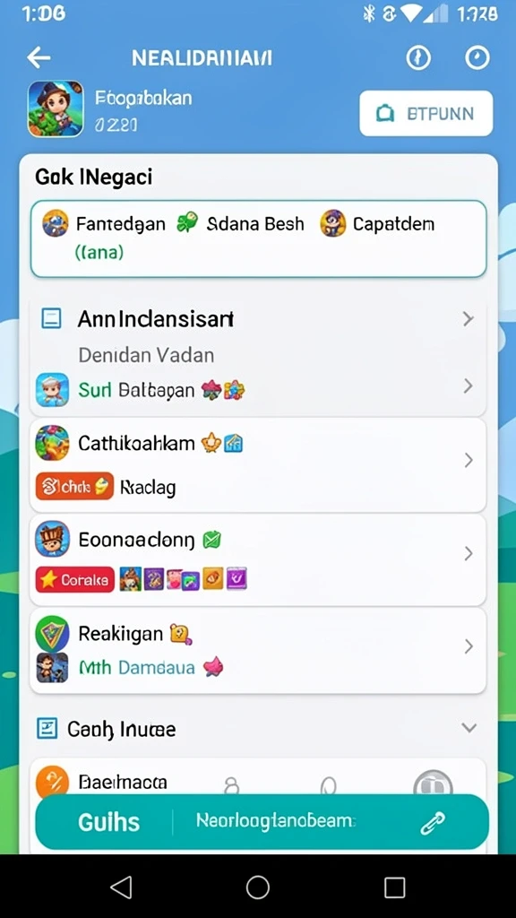 Tampilan antarmuka pengguna yang intuitif dan menarik.