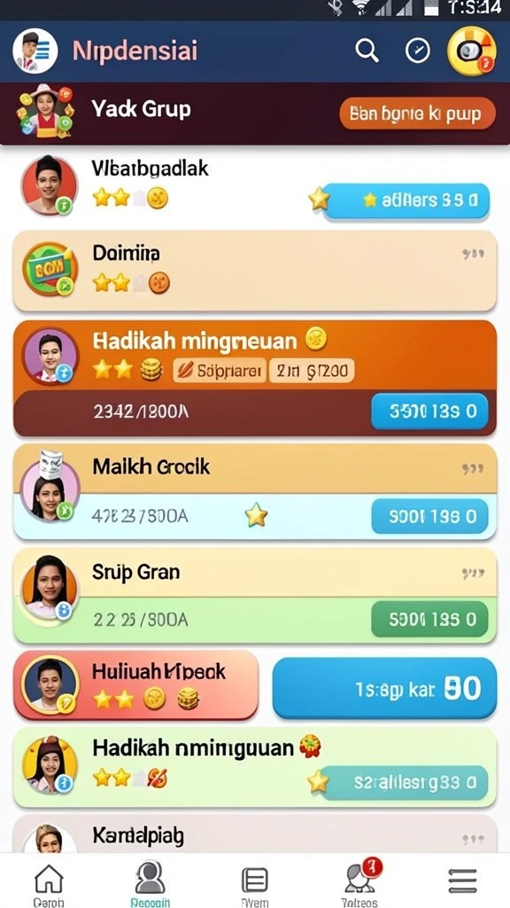 Cuplikan aksi seru dalam permainan multiplayer.