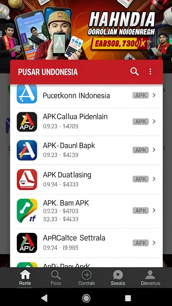 Tampilan antarmuka yang mudah digunakan dan menarik.